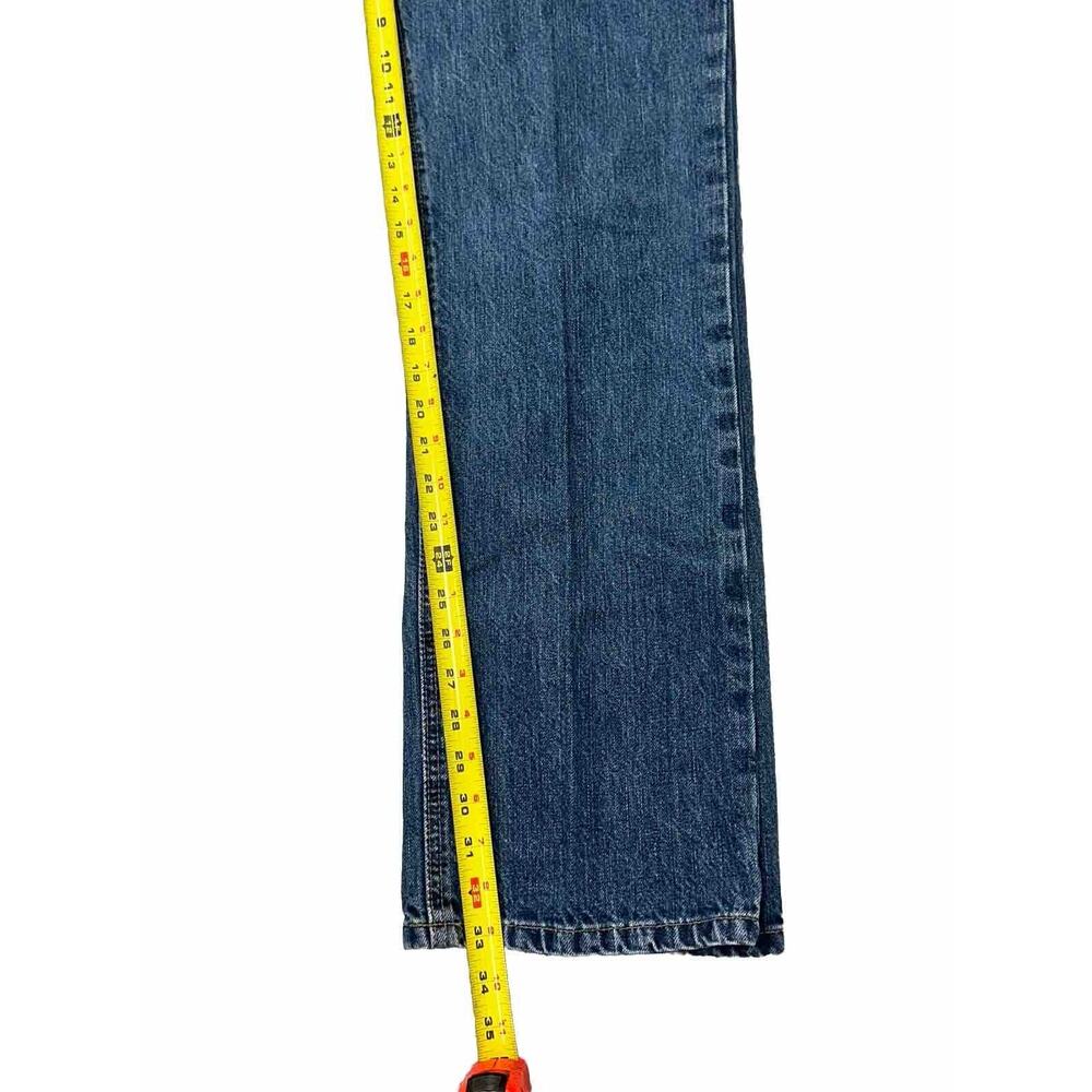Carhartt WomensJeans Size 10 34 Workwear WB160 Denim Blue Medium Wash 10x34 - Picture 10 of 10